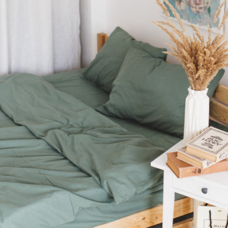 Boiled Cotton Sheet Set