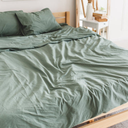 Boiled Cotton Sheet Set