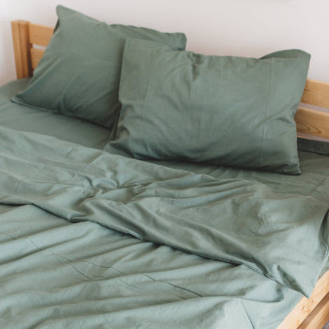Boiled Cotton Sheet Set