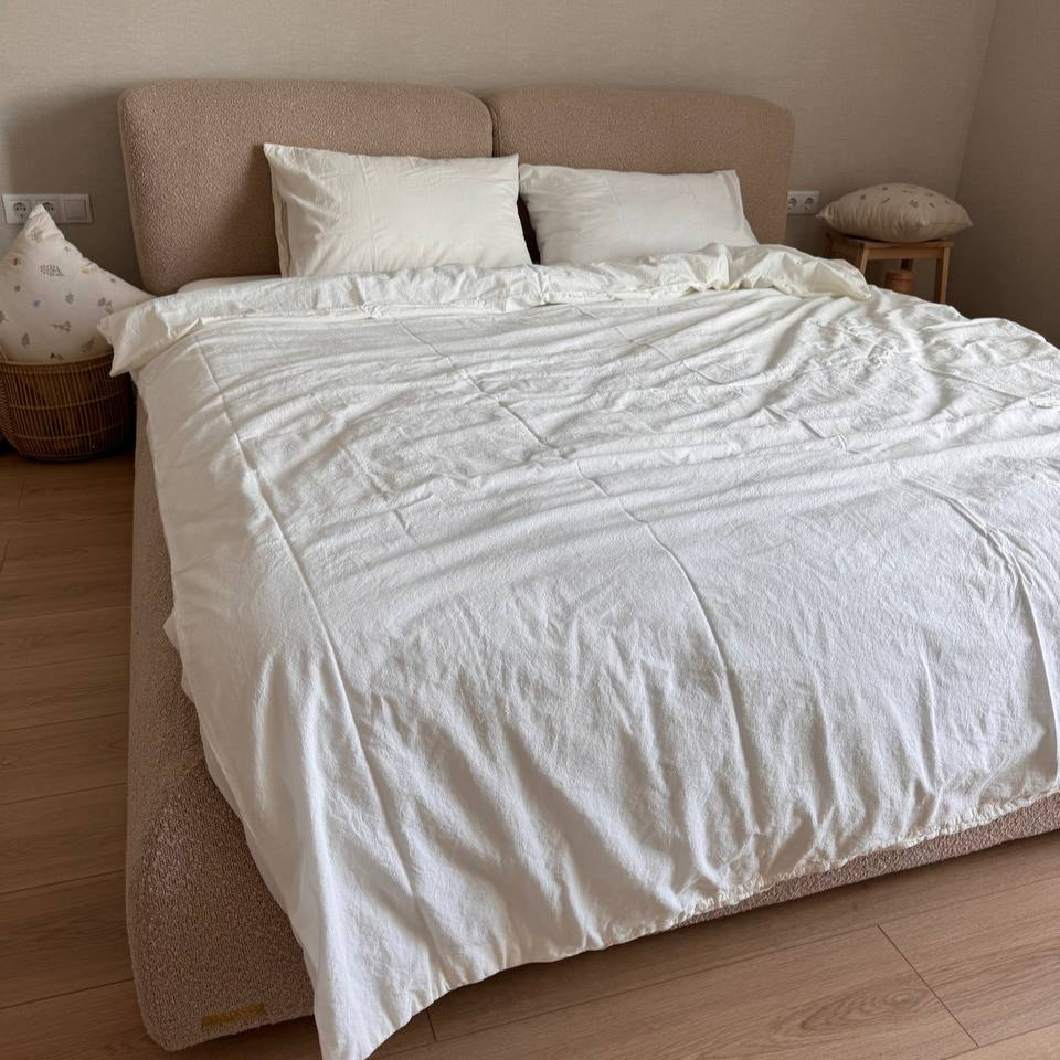 Boiled Cotton Sheet Set