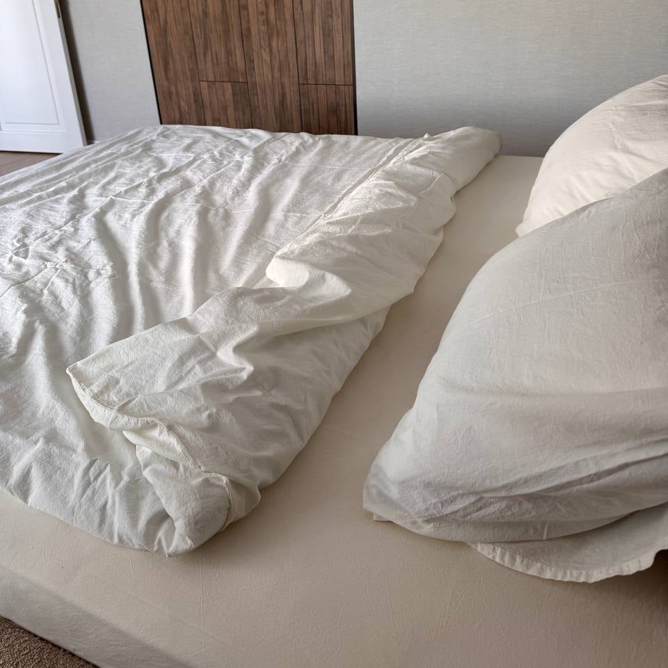 Boiled Cotton Sheet Set