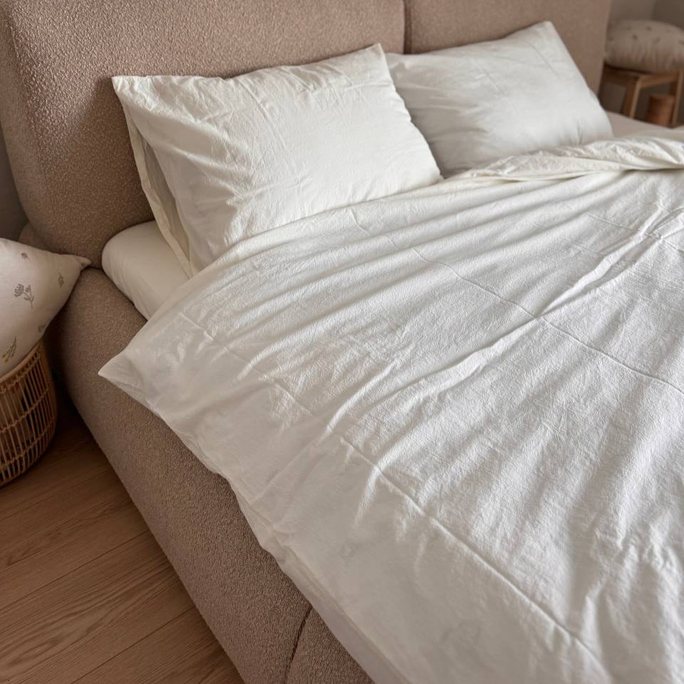 Boiled Cotton Sheet Set